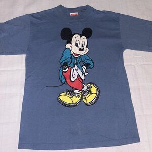 VTG 90s Walt Disney World Mickey Mouse Cartoon T-Shirt Size Medium